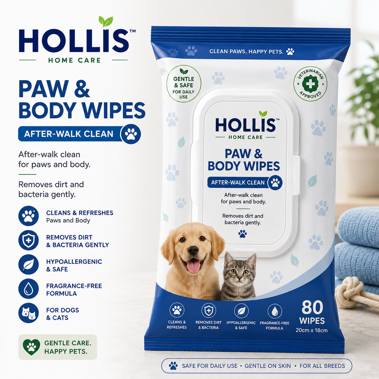 Paw & Body Wipes